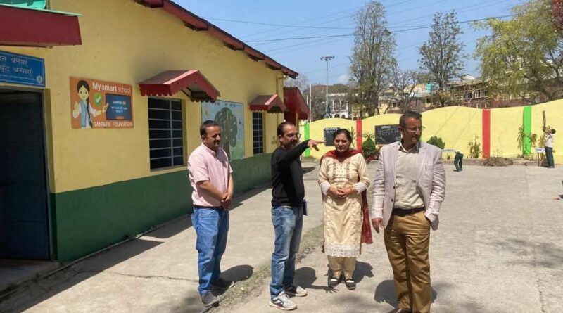 उपायुक्त ने राजकीय प्राथमिक पाठशाला मॉडल व बड़ा चौंक का किया निरीक्षण…