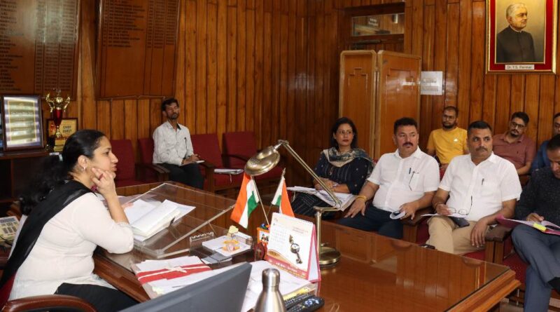 सड़क दुघर्टनाओं को कम करने के लिए नाके लगाए जाए…DC Sirmour