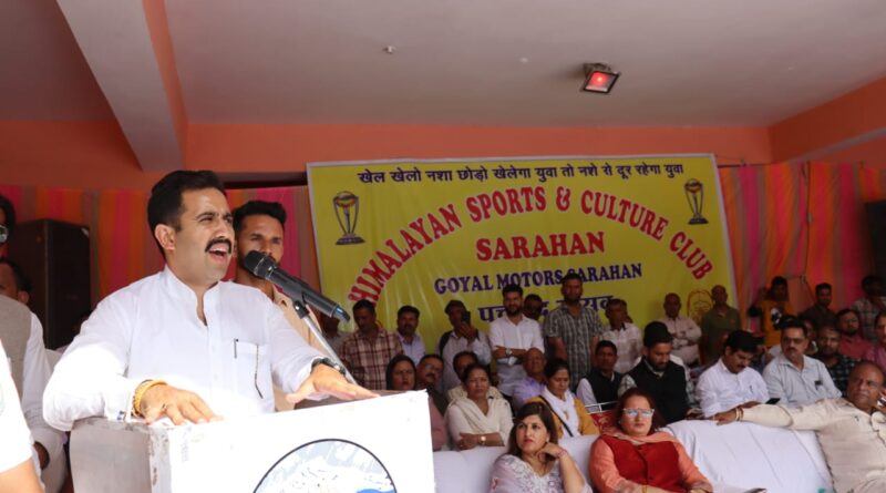 पच्छाद विधान सभा क्षेत्र में सड़क निर्माण पर व्यय होंगे 99 करोड – विक्रमादित्य सिंह 
