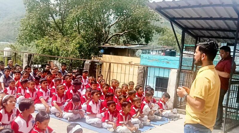 DAVN. स्कूल में विश्व तम्बाकू दिवस पर बच्चों के साथ विशेष विचार विमर्श…