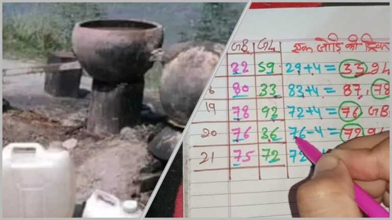 पुलिस ने चलाया अवैध शराब और दडा़-सट्टा लगाने वालों के खिलाफ अभियान…ऐसे मिली सफलता…
