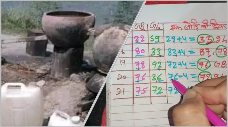 पुलिस ने चलाया अवैध शराब और दडा़-सट्टा लगाने वालों के खिलाफ अभियान…ऐसे मिली सफलता…