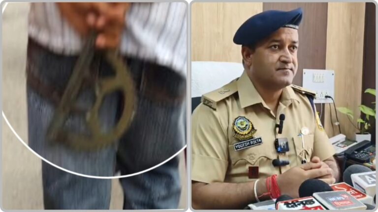 पुलिस ने सांझा की तेज धार हथियारों और डंडे लिए आरोपियों की तस्वीरें…