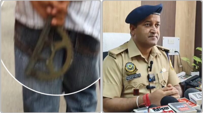 पुलिस ने सांझा की तेज धार हथियारों और डंडे लिए आरोपियों की तस्वीरें…