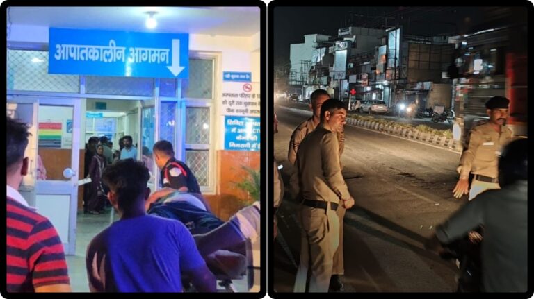 डंपरों का कहर…दो डंपरों के बीच आया यूवक…पढ़ें कैसे बची जान…