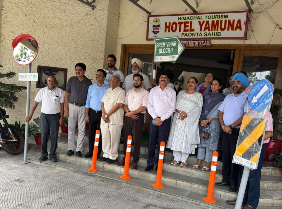 पावंटा कि यातायात व्यवस्था सुचारू और सशक्त रखने के लिए रोटरी प्रोजेक्ट की शुरुआत…