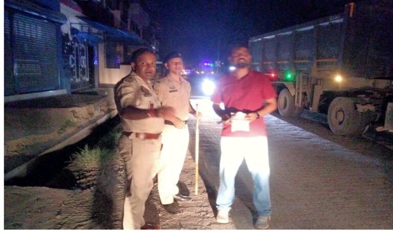 16 चालान…सभी डंपरों को किया Impound…. आम जनता ने ली राहत की सांस…